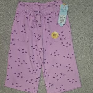 Cat & Jack Pink Heart Sweatpants